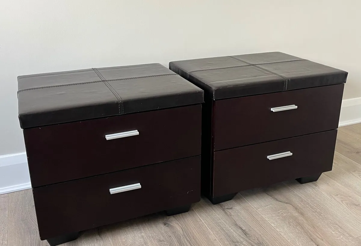 Bedside Lockers - Image 1