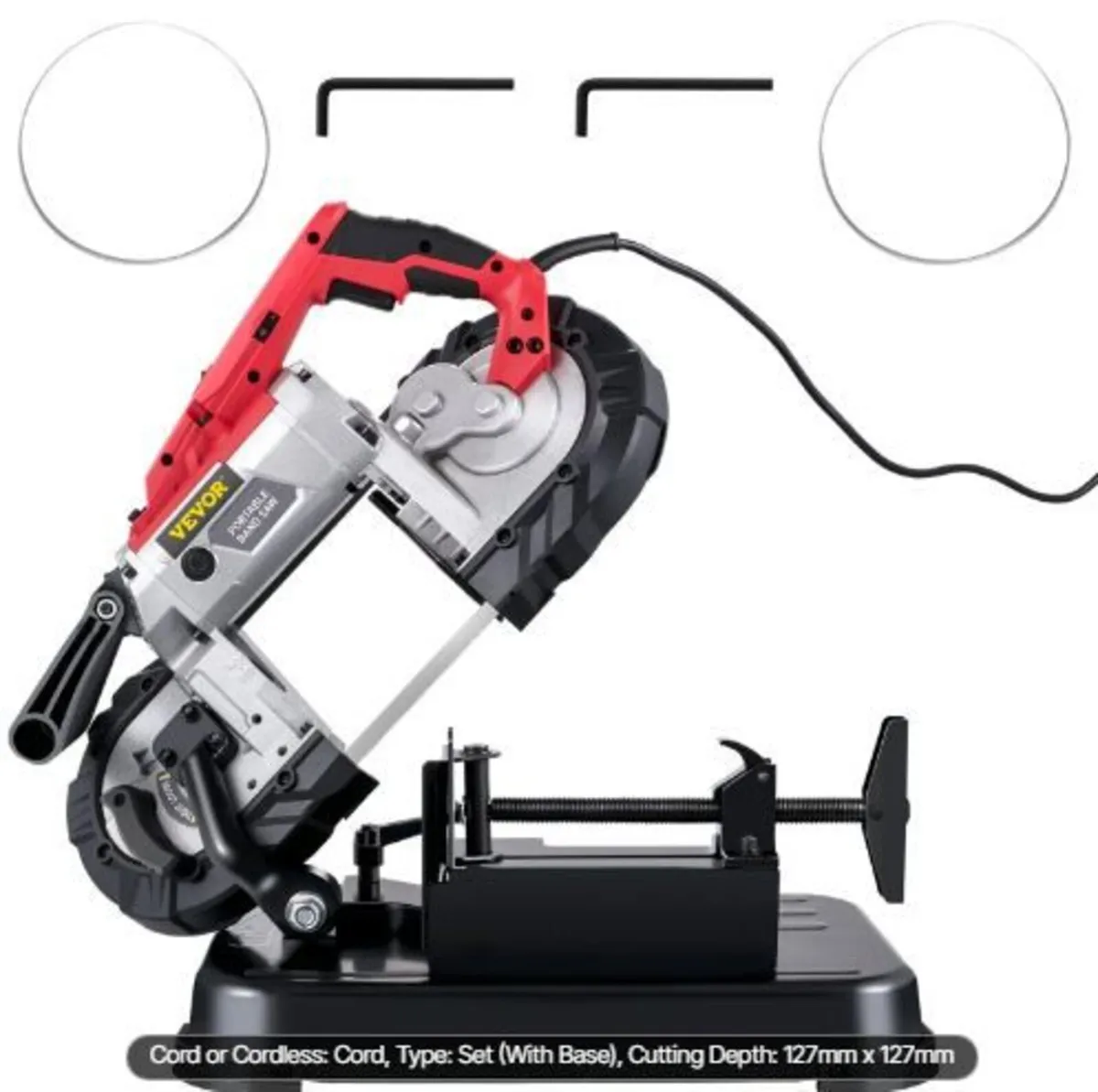 Portable Band Saw, 127 mm x 127 mm Cutting - Image 1