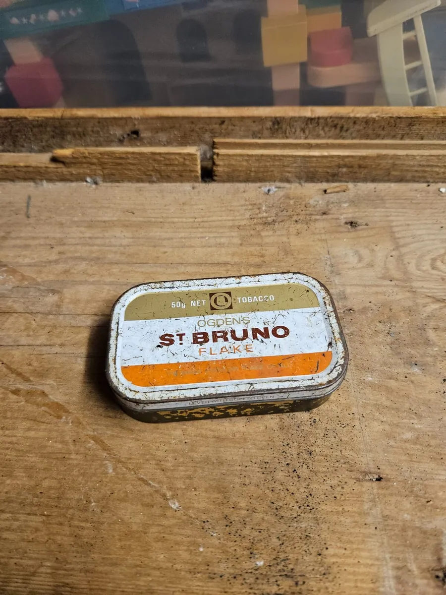 Vintage St Bruno Tin