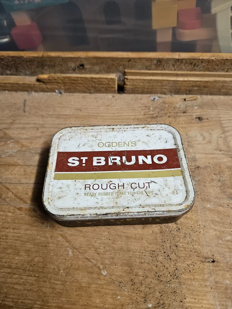 Vintage St Bruno Tin