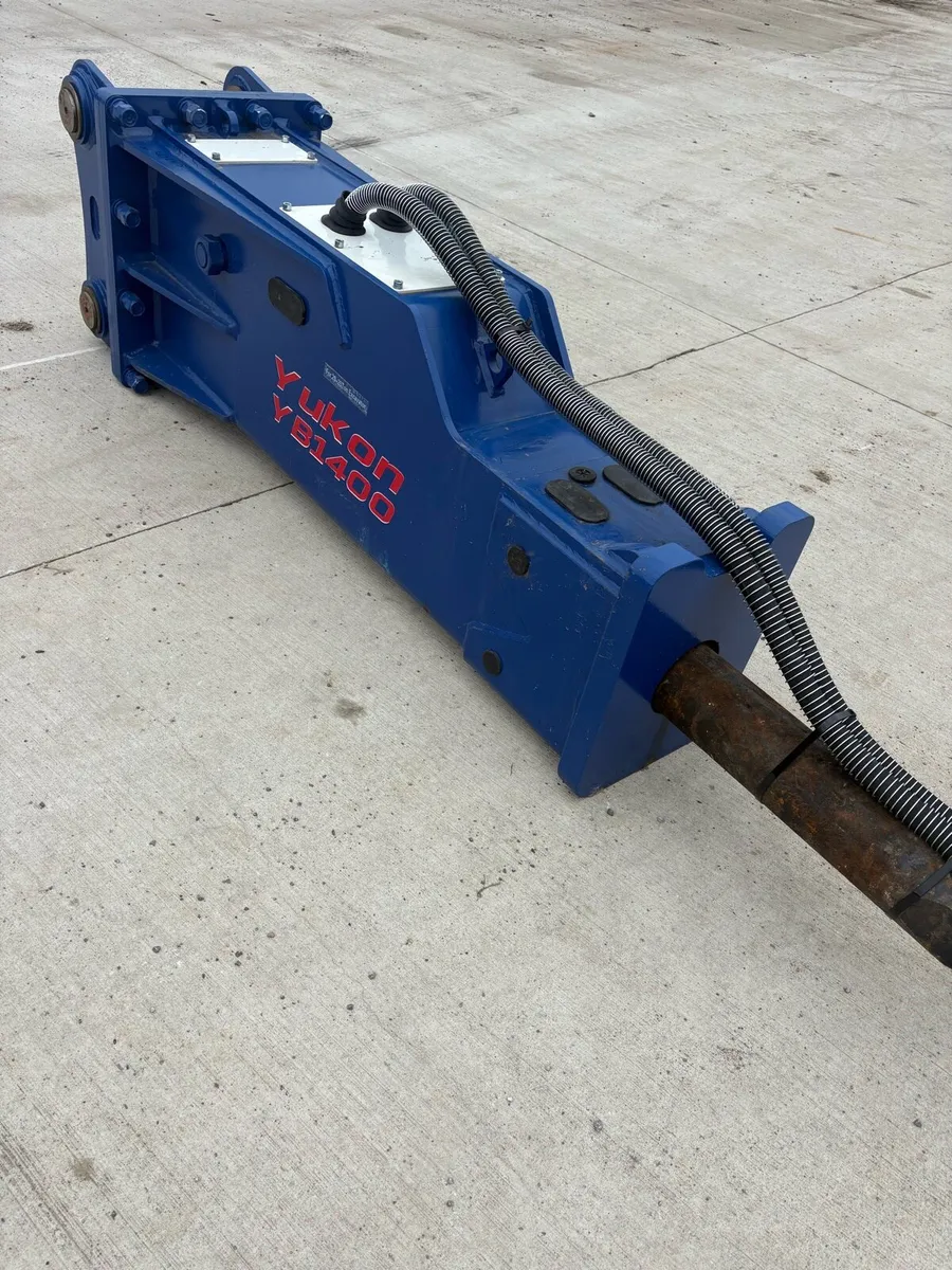 NEW YUKON YB1400 rock breaker/hammer - Image 2