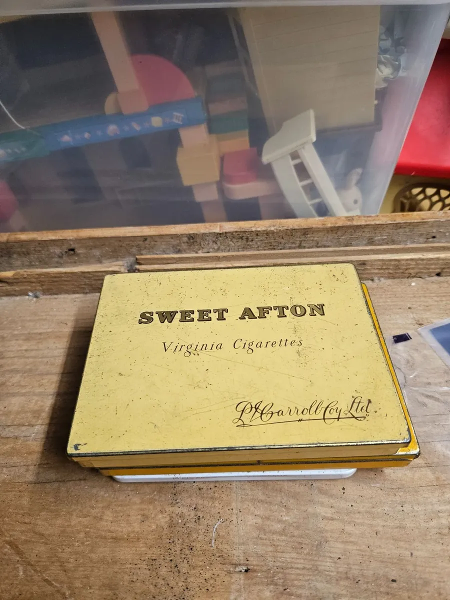 Vintage Sweet Afton Tin