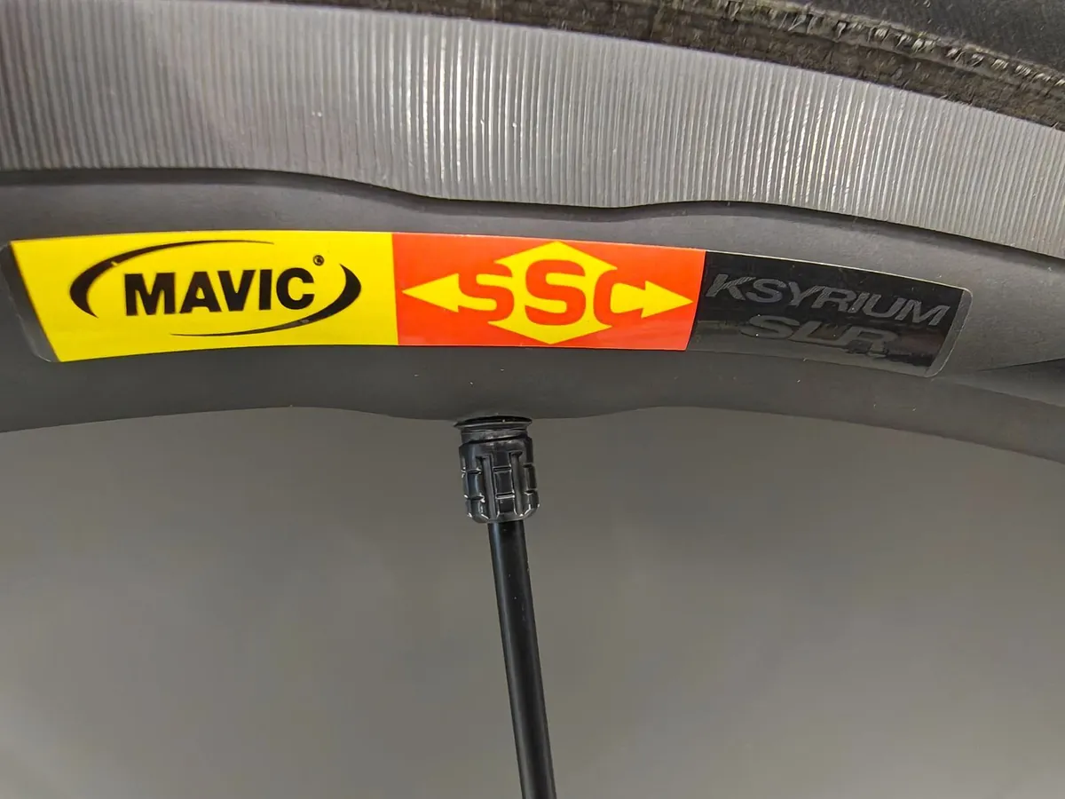 Mavic ksyrium SLR alloy wheels - Image 2