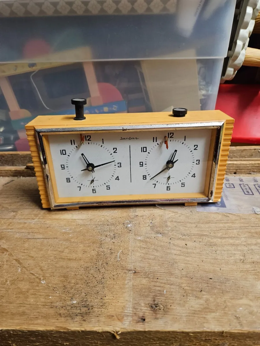 Vintage Soviet Russian Chess Clock - Image 1