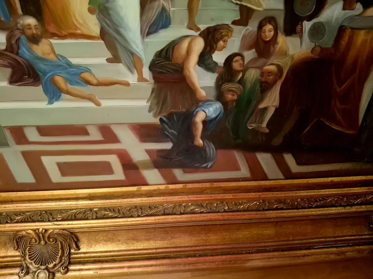 An Exquisite Heritage Oil on Canvas Masterpiece: - Image 3