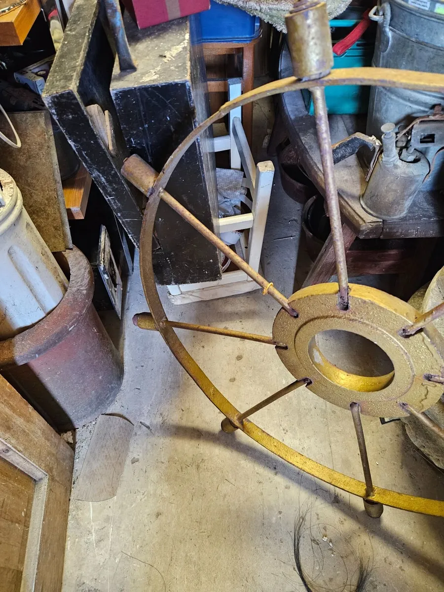 Vintage Ships Wheel - Image 4