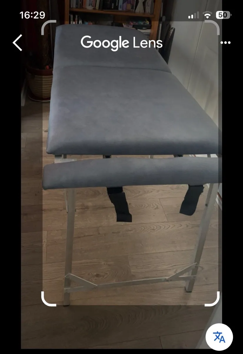 Faux leather Portable massage bed  in very good co - Image 3