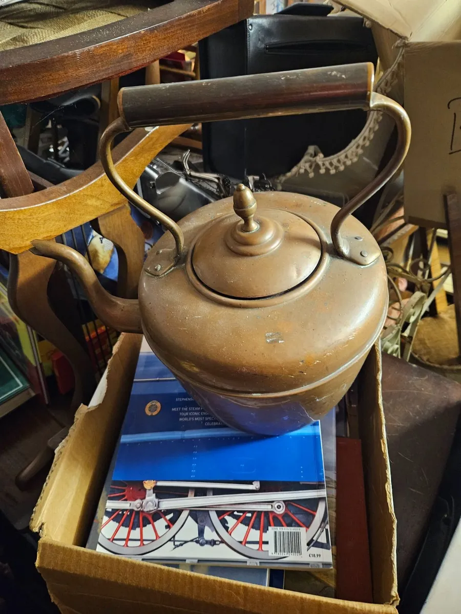 Vintage Copper Kettle - Image 1