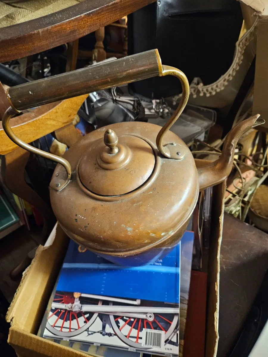 Vintage Copper Kettle - Image 2
