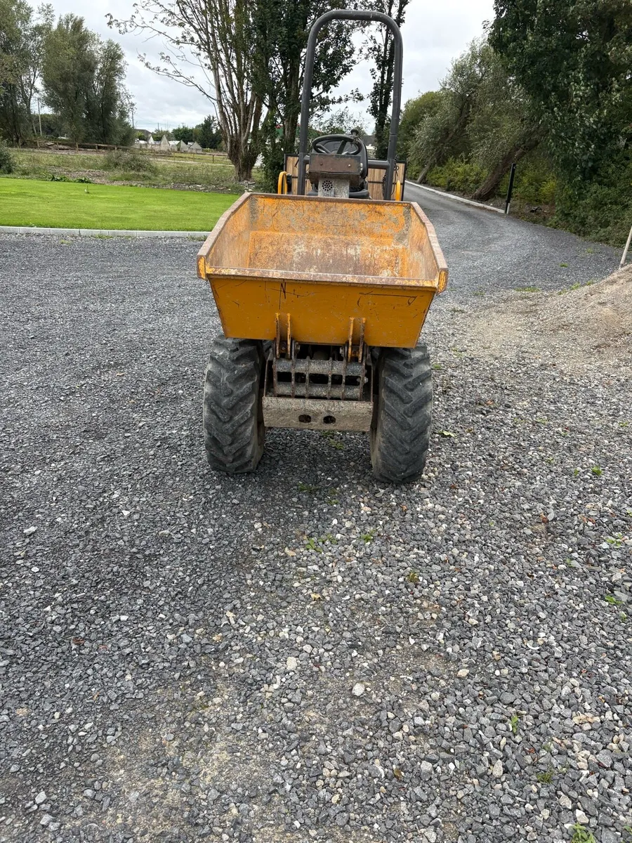 Terex 1 ton hi tip dumper - Image 3