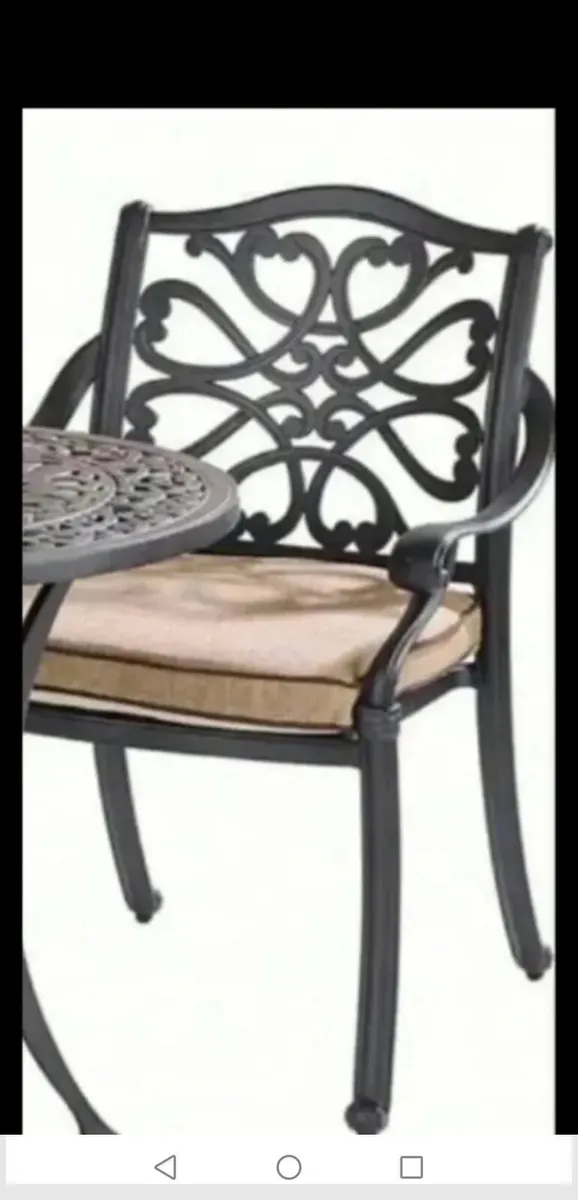 Brand New Hartman Cast Aluminium Stackable Chairs
