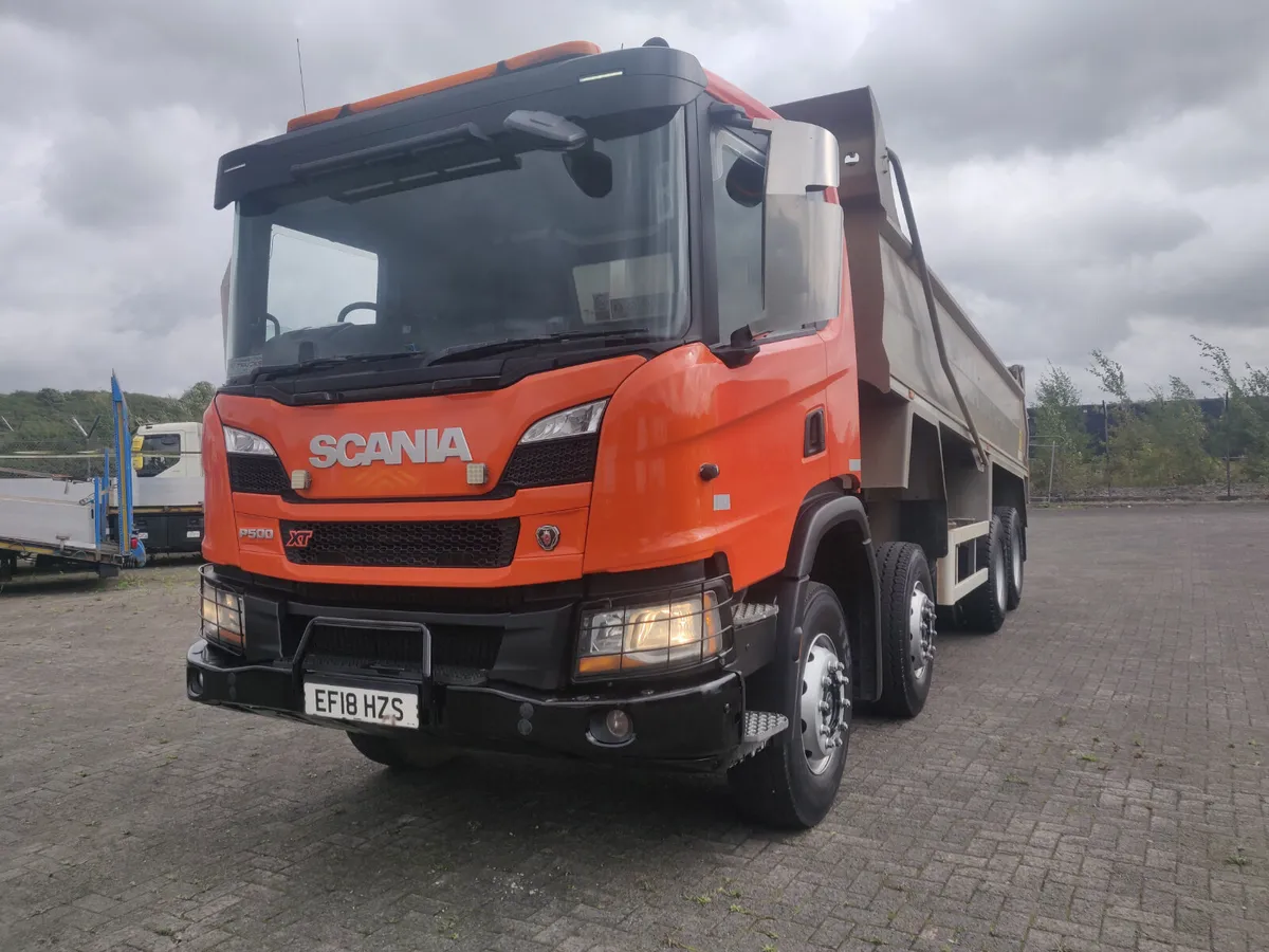 2018 Scania P500 XT 8X4 Tipper - Image 3