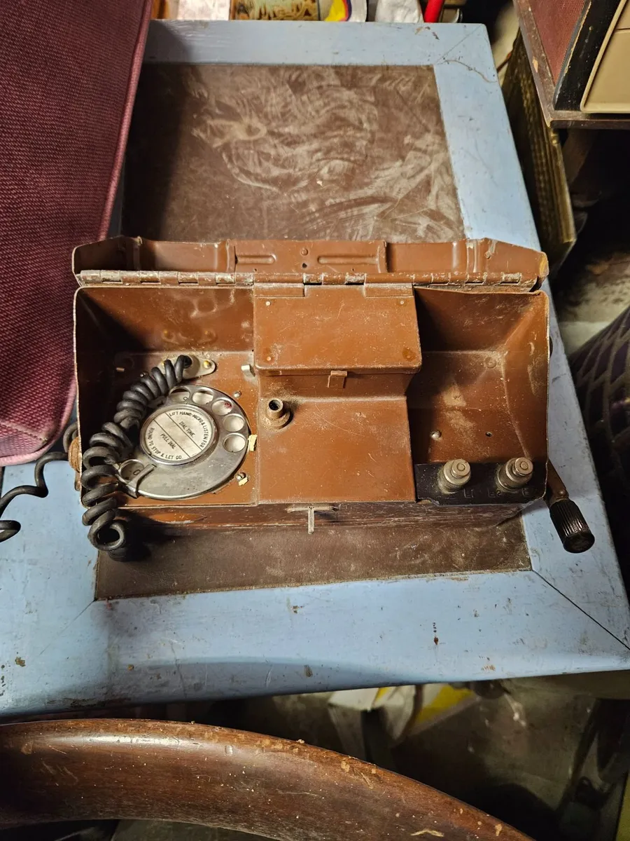Vintage Field Telephone Mobile Phone - Image 3