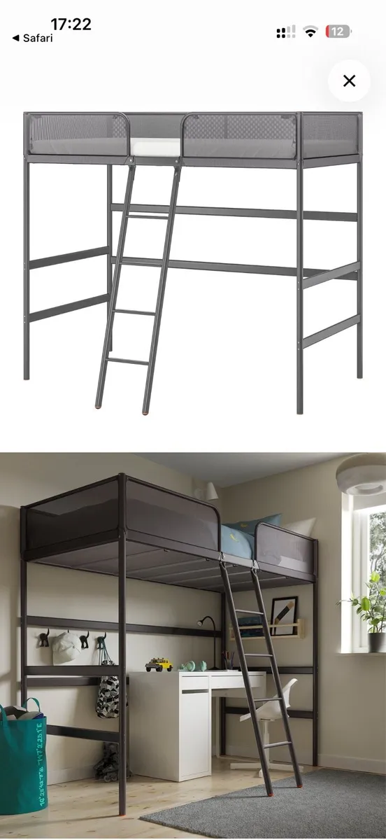 IKEA Tuffing Bunk Bed 90 x 200 - Image 2