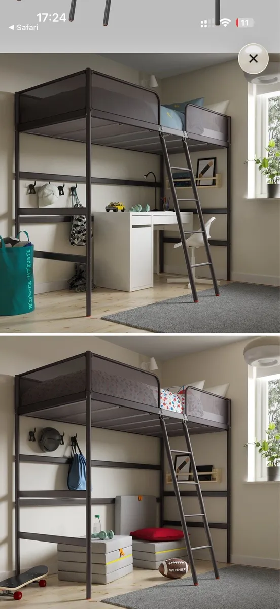 IKEA Tuffing Bunk Bed 90 x 200 - Image 3