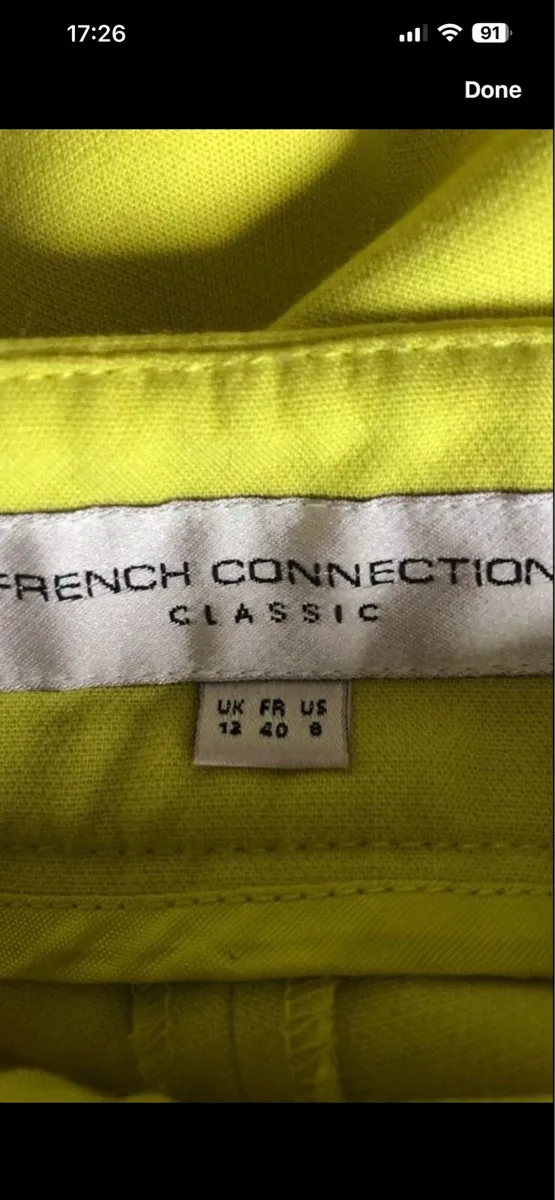 Ladies French connection trousers size 12 €5 - Image 4
