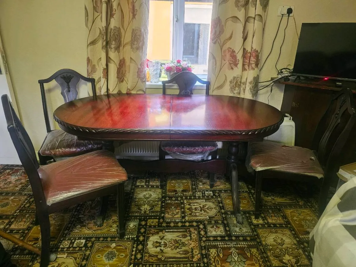 Brand new Rossmore dining table 4 chairs - Image 1
