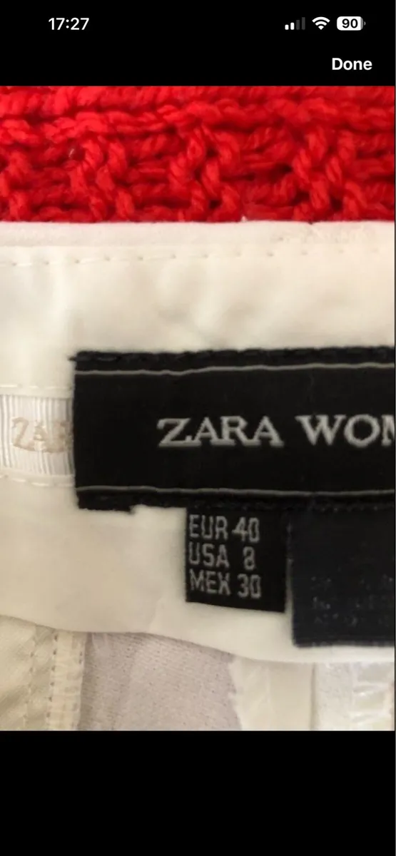 Ladies Zara trousers size 40 €5 - Image 4