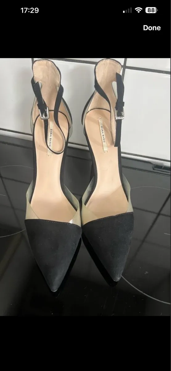 Ladies Zara shoes size 5 €15 - Image 1
