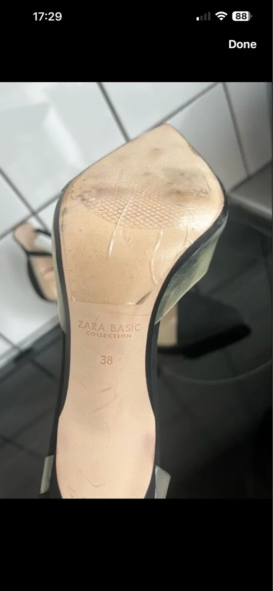 Ladies Zara shoes size 5 €15 - Image 3