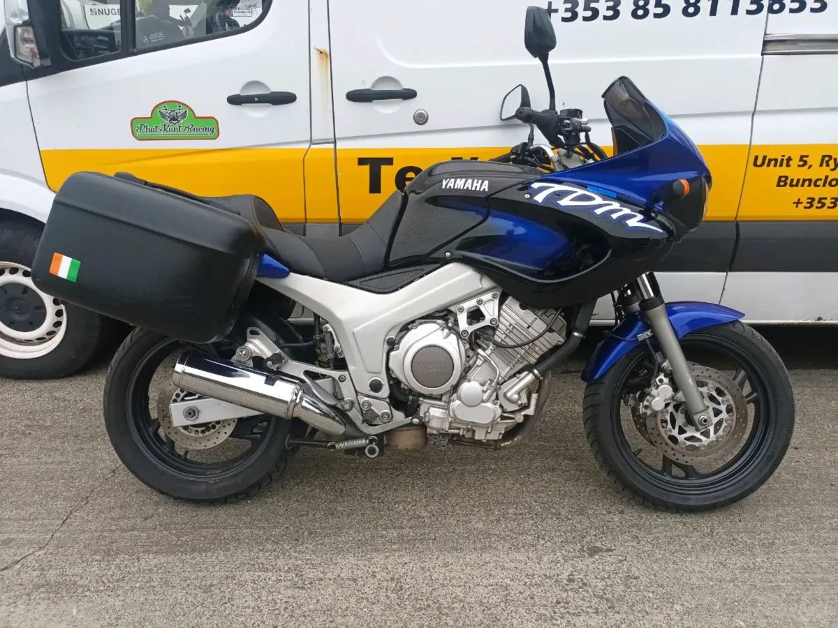 Yamaha TDM 850 Luggge & New Corbin Seat - Image 1
