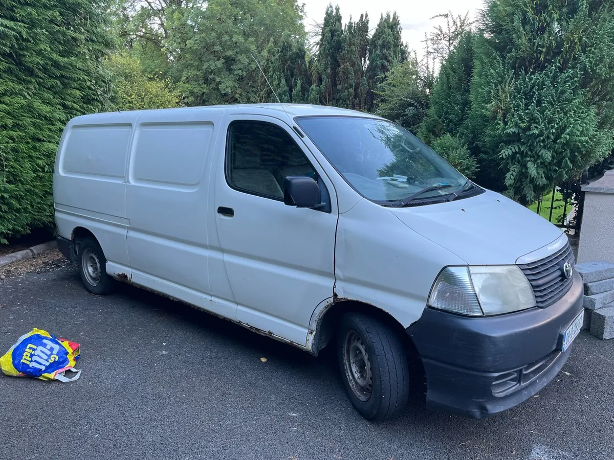 TOYOTA HIACE 2.5 D4D LWB - Image 1