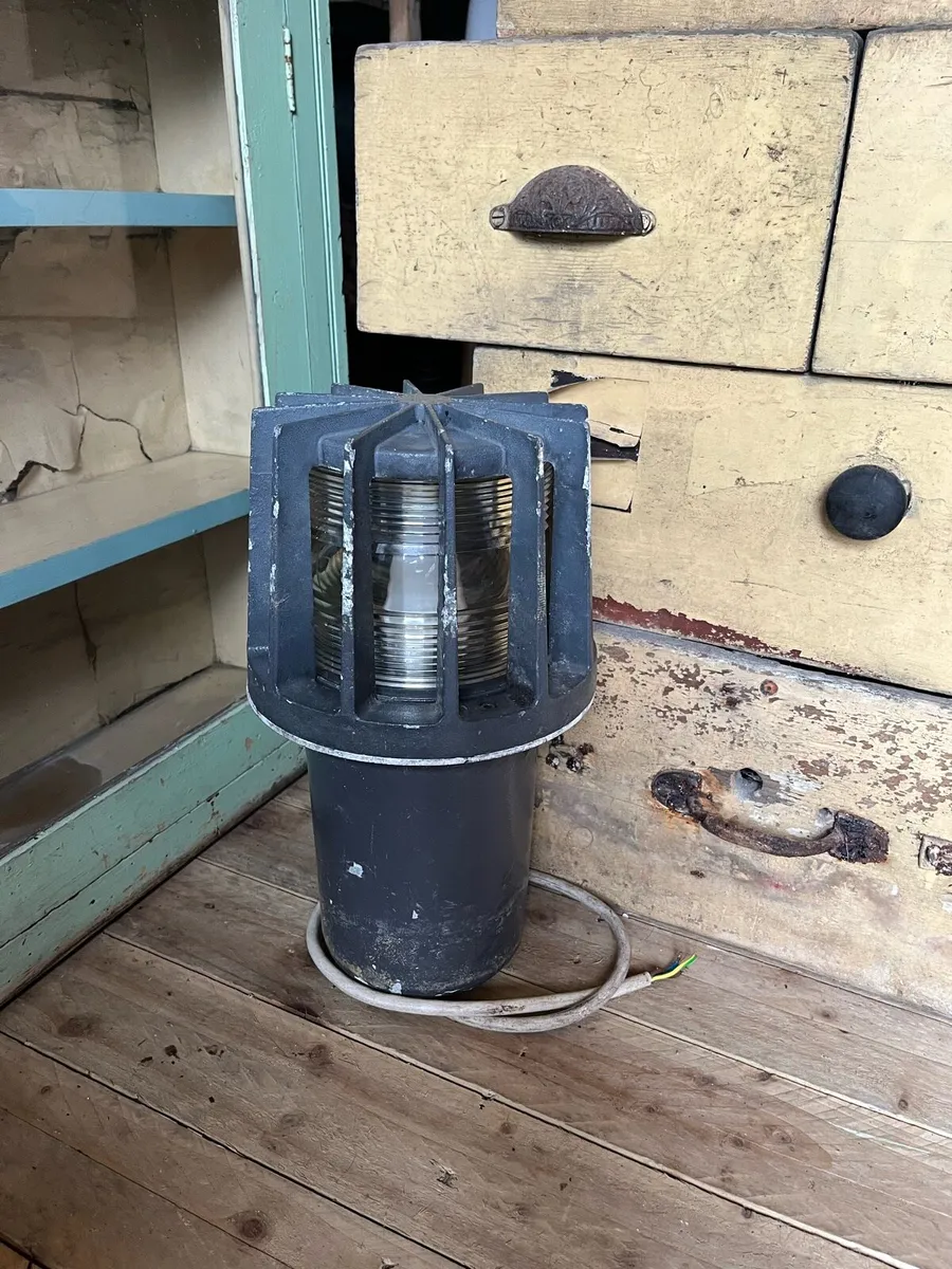 Vintage Maritime Lamp - Image 2