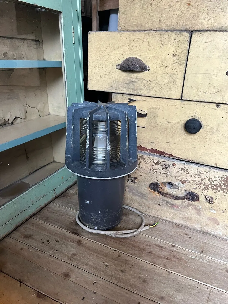 Vintage Maritime Lamp - Image 3