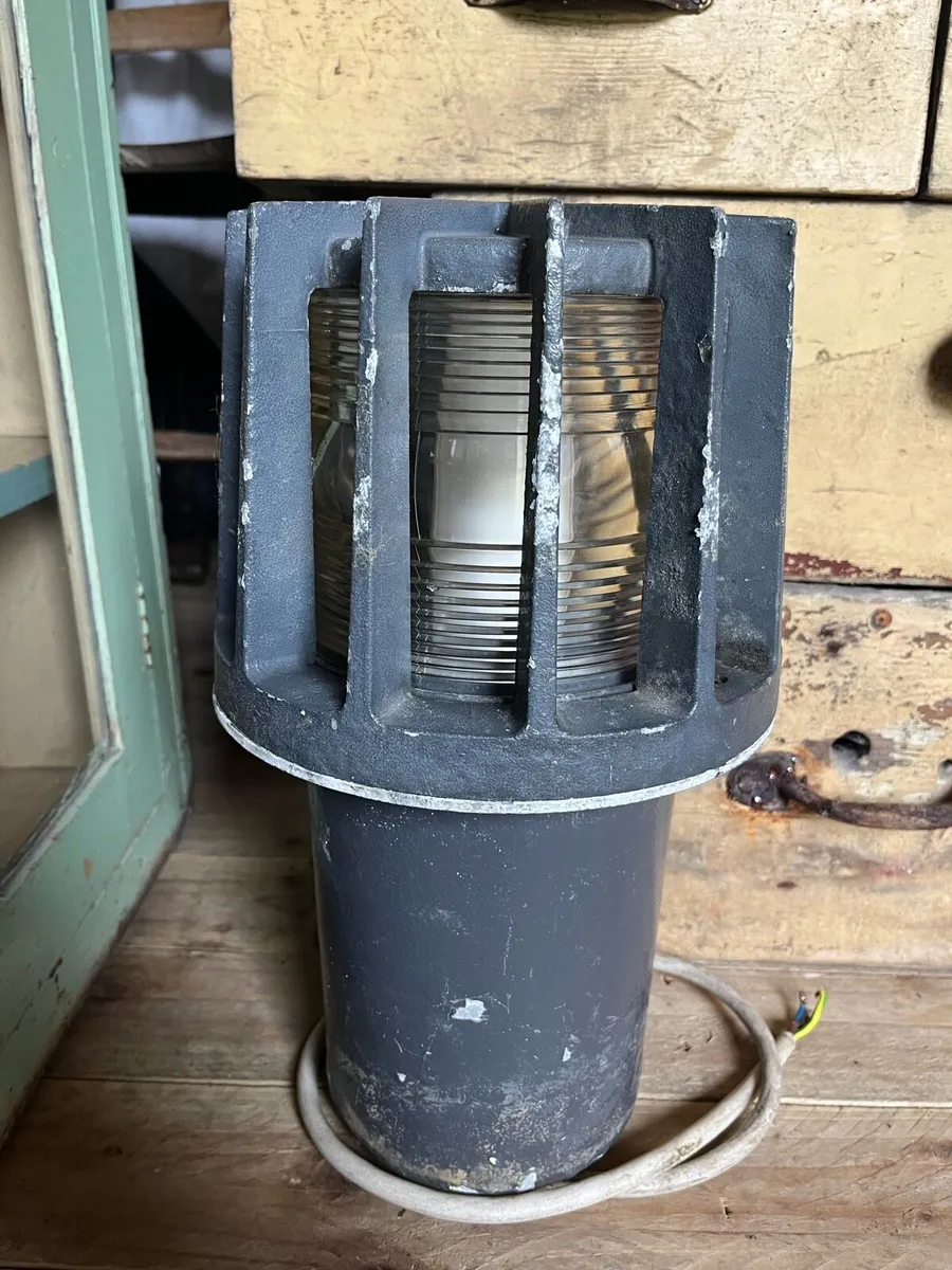Vintage Maritime Lamp - Image 4