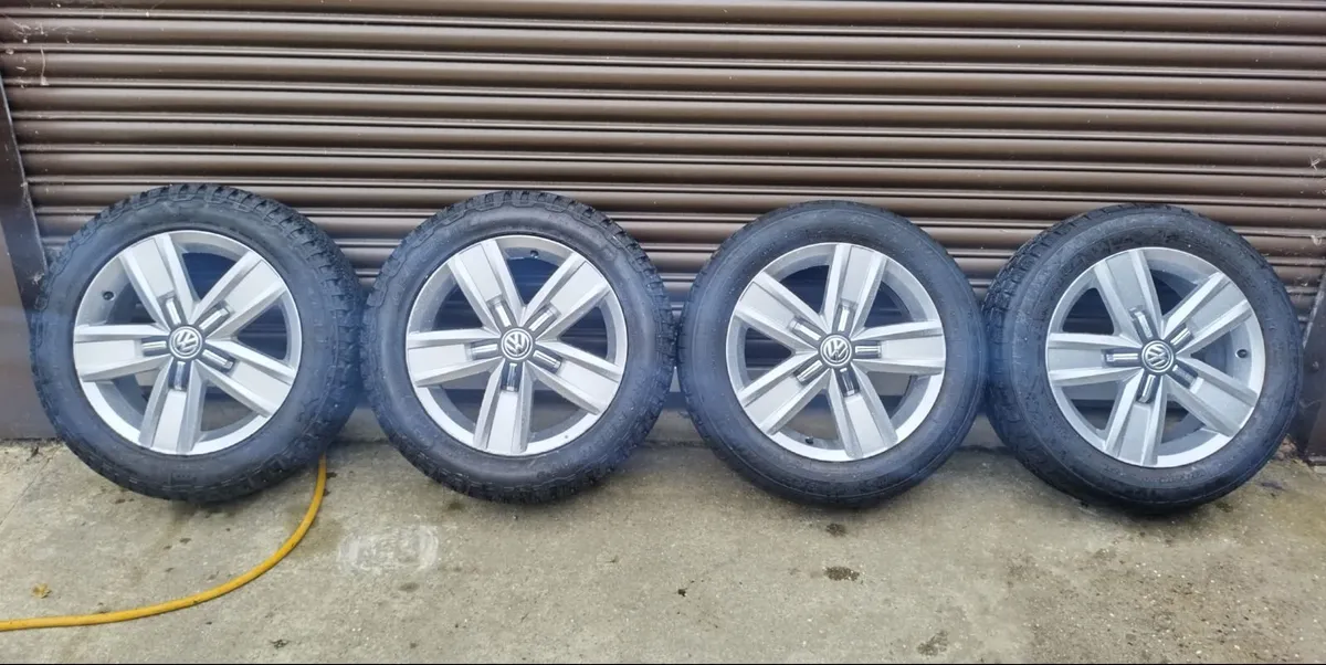 VW T6.1,T6,T5 Trans Genuine 17"Alloys - Image 1