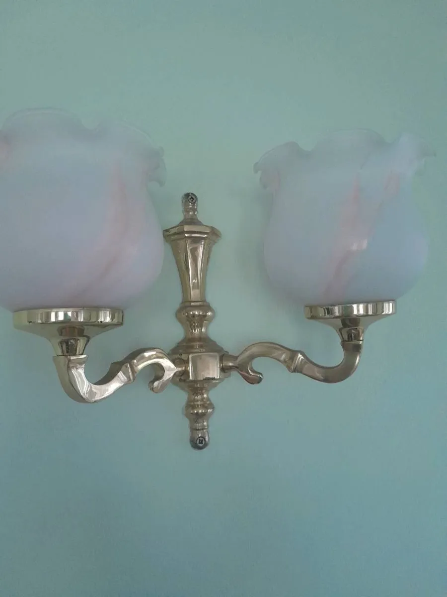 Light fitting with 2 matching wall lights - Image 2