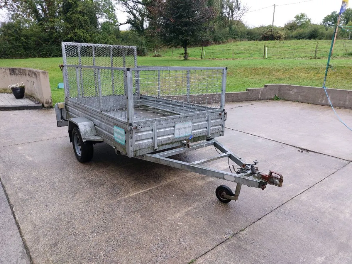 Car trailer 8 x5 ft - Image 2