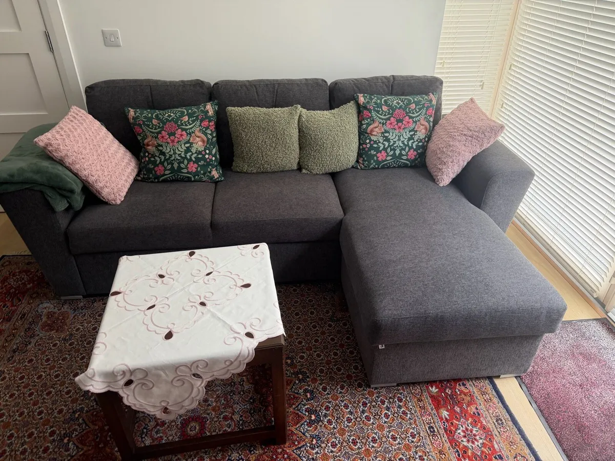 Sofa bed with storage