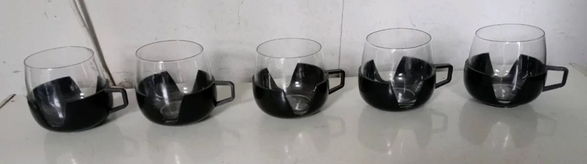 Five Vintage Cups - Image 3