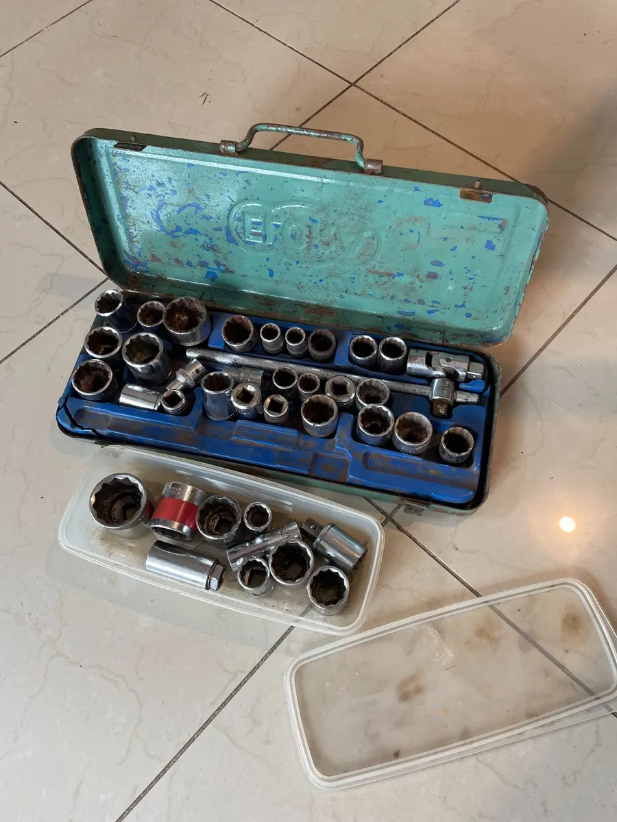 Vintage Elora socket set + Spares Draper, ELORA