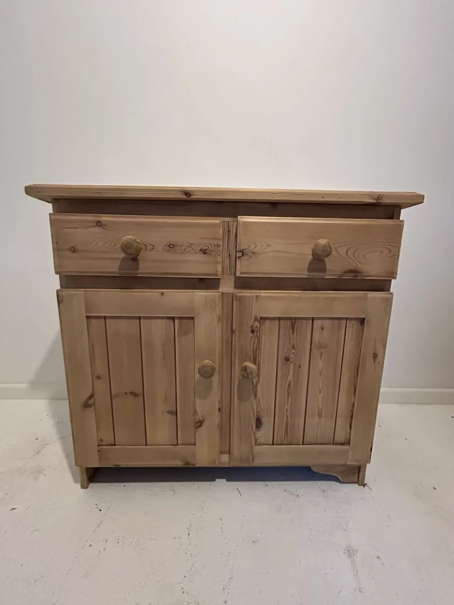 Solid Pine Restored Sideboard - Image 1