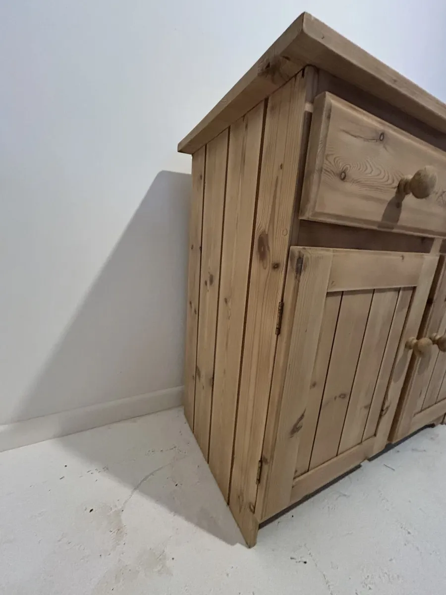 Solid Pine Restored Sideboard - Image 2