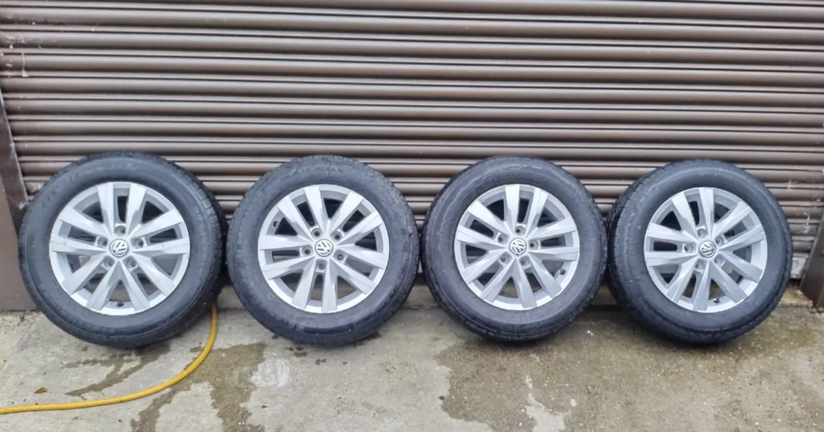 VW T6.1,T6,T5Trans Genuine 16" Alloys - Image 2