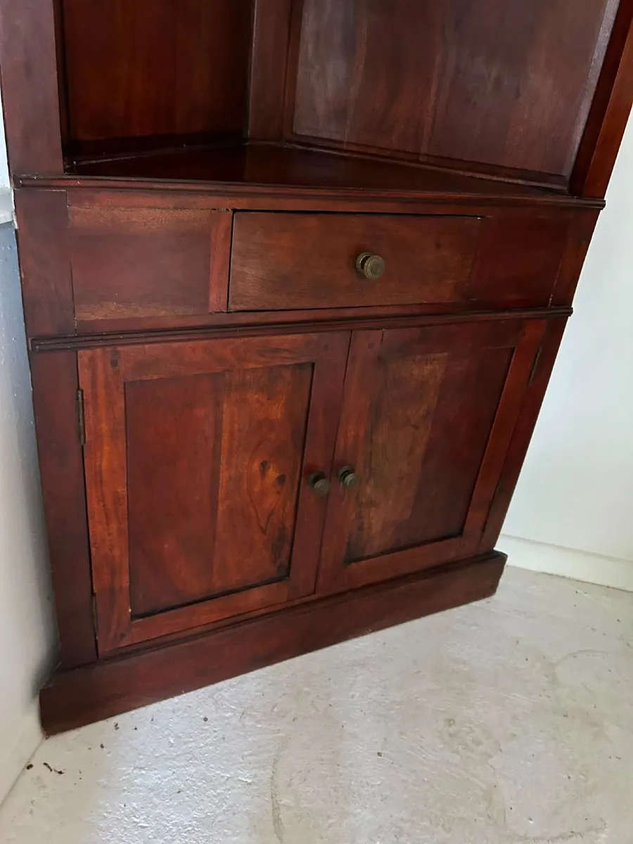 Pair of Laura Ashley Large Corner BookCases - Image 3