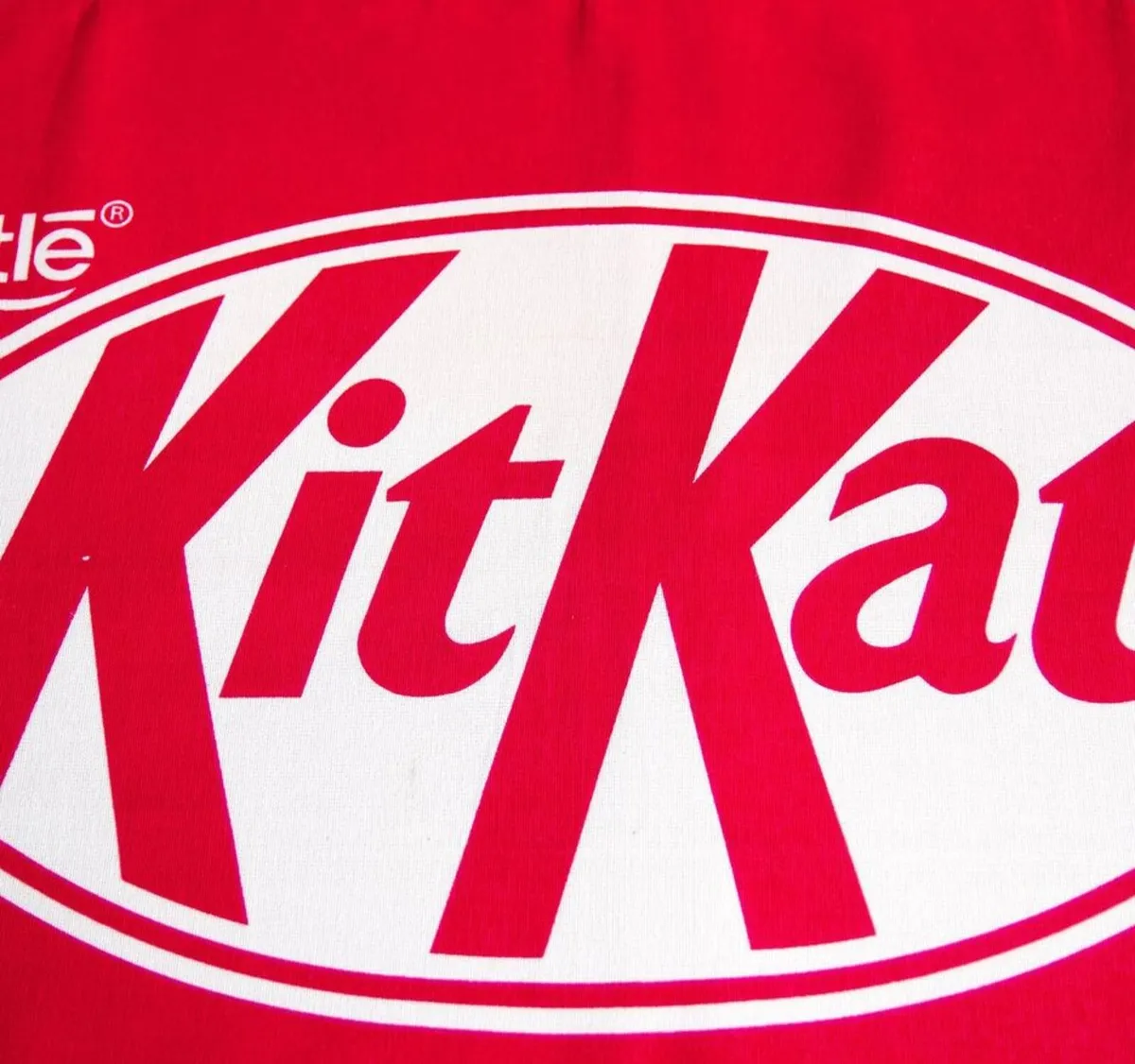 Pair of Vintage Nestlé KitKat Tea Towels - Image 1