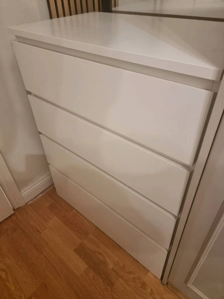 IKEA Chest of Drawers – White – €75 - Image 1