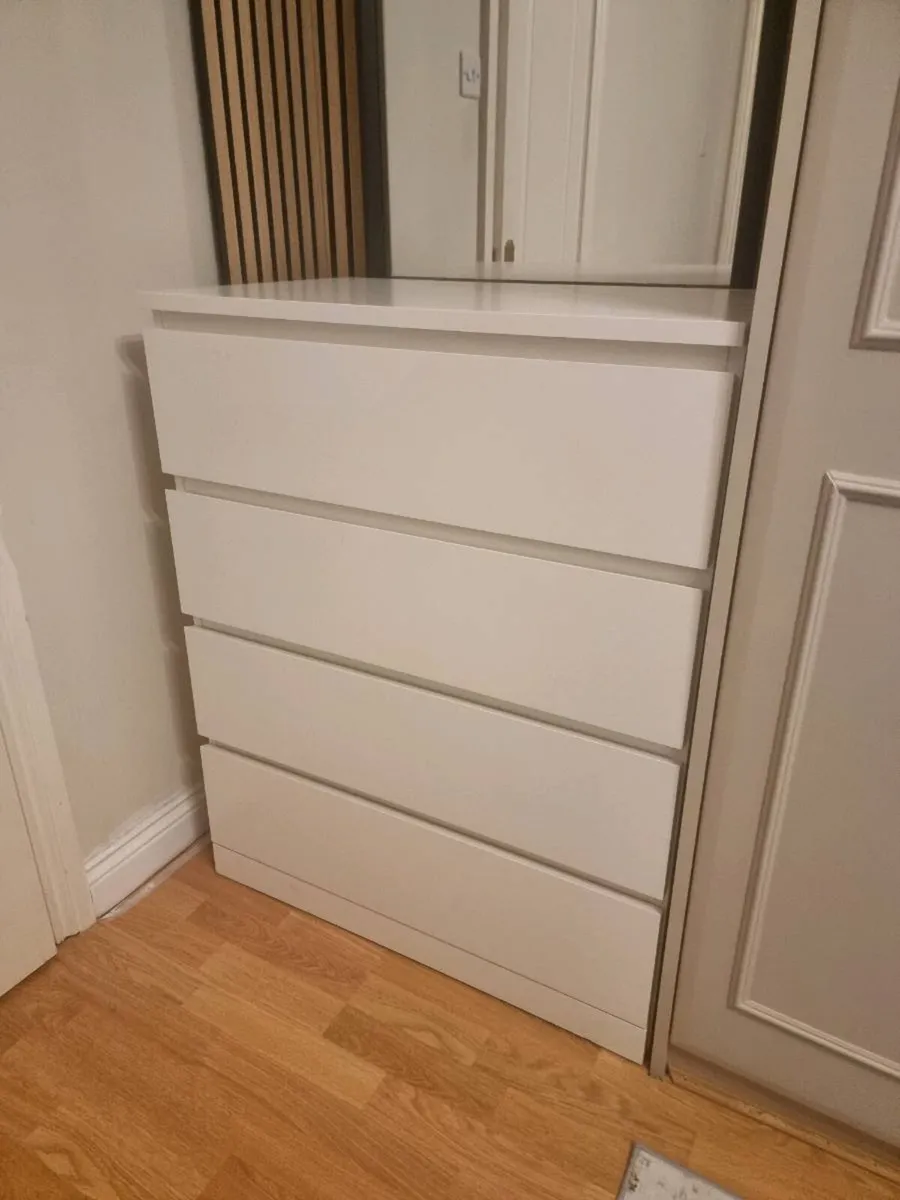 IKEA Chest of Drawers – White – €75 - Image 2