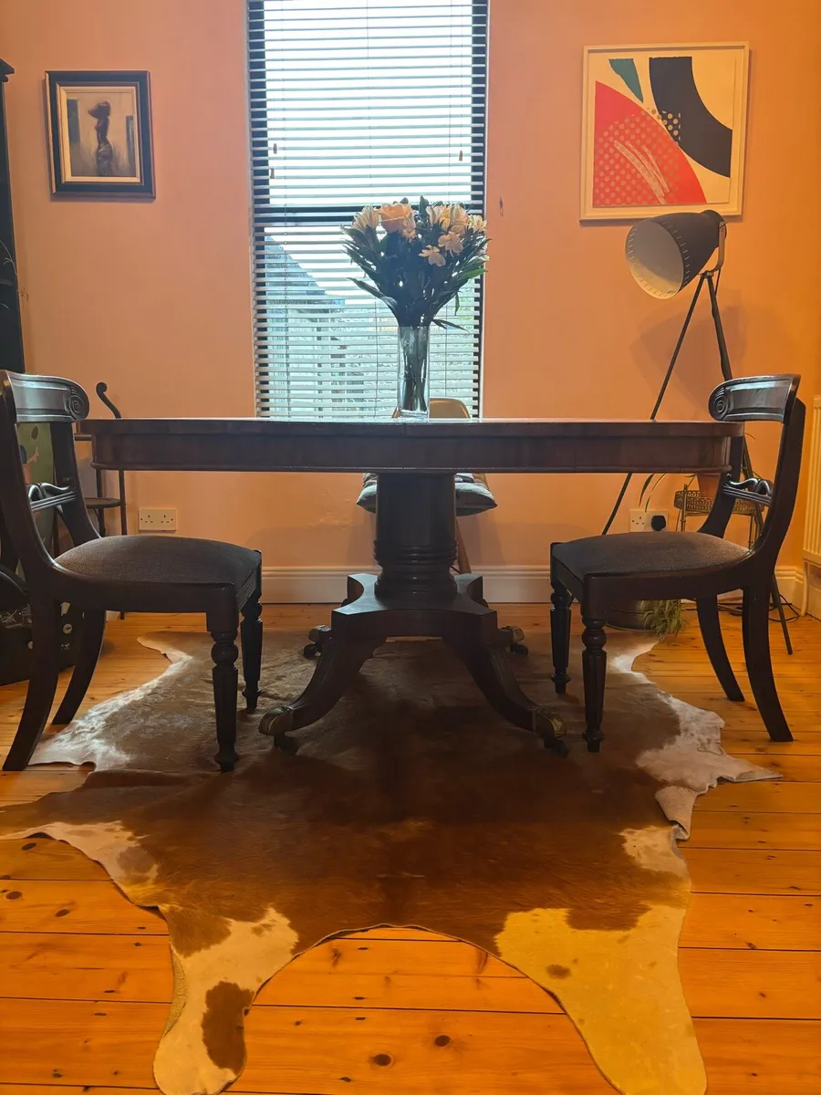 Antique Victorian Style Dining Table - Image 3