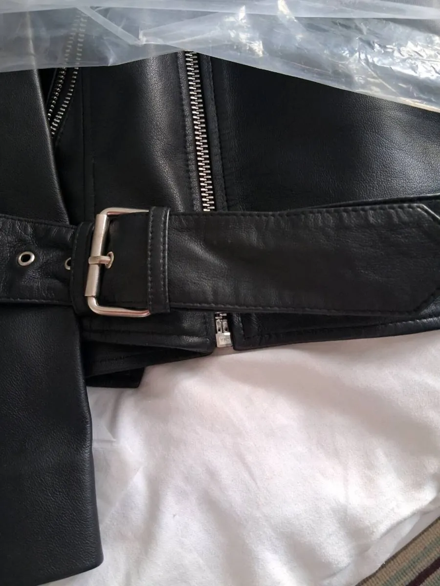 Ladies real Leather jacket - Image 3