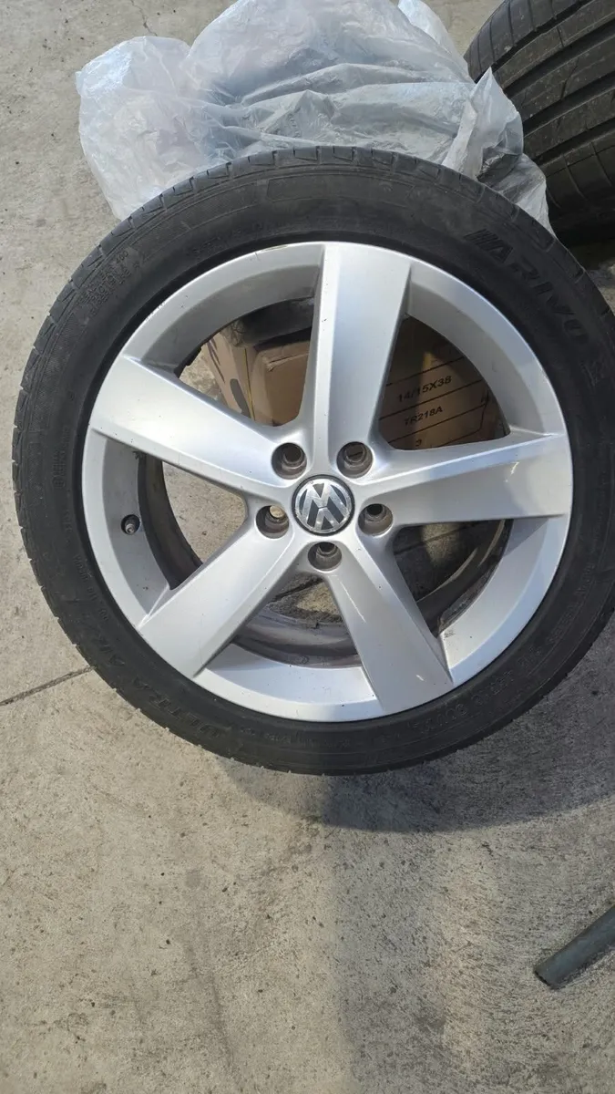Alloy wheels for vw polo or golf - Image 1