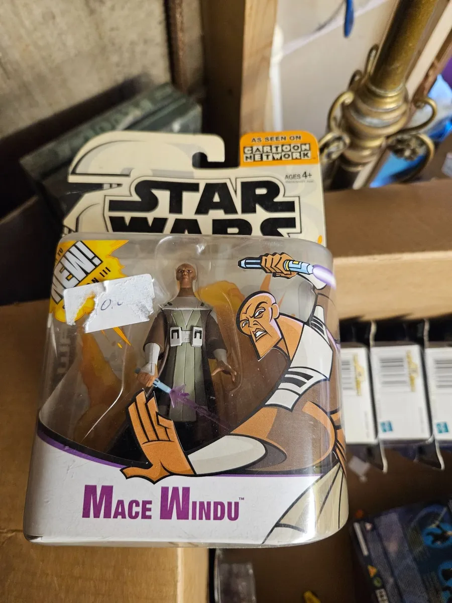 Star Wars Cartoon Network Mace Windu