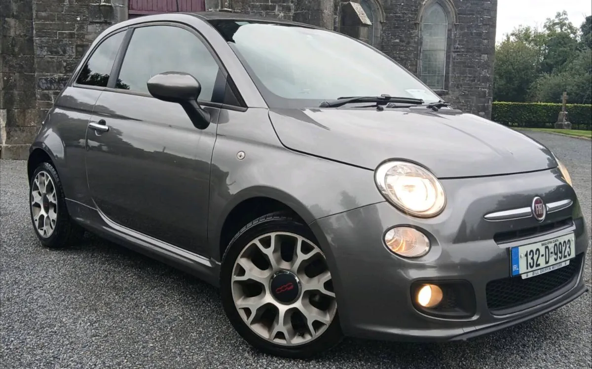 132 Fiat 500 S Tax Nct Low km Serviced - Image 1