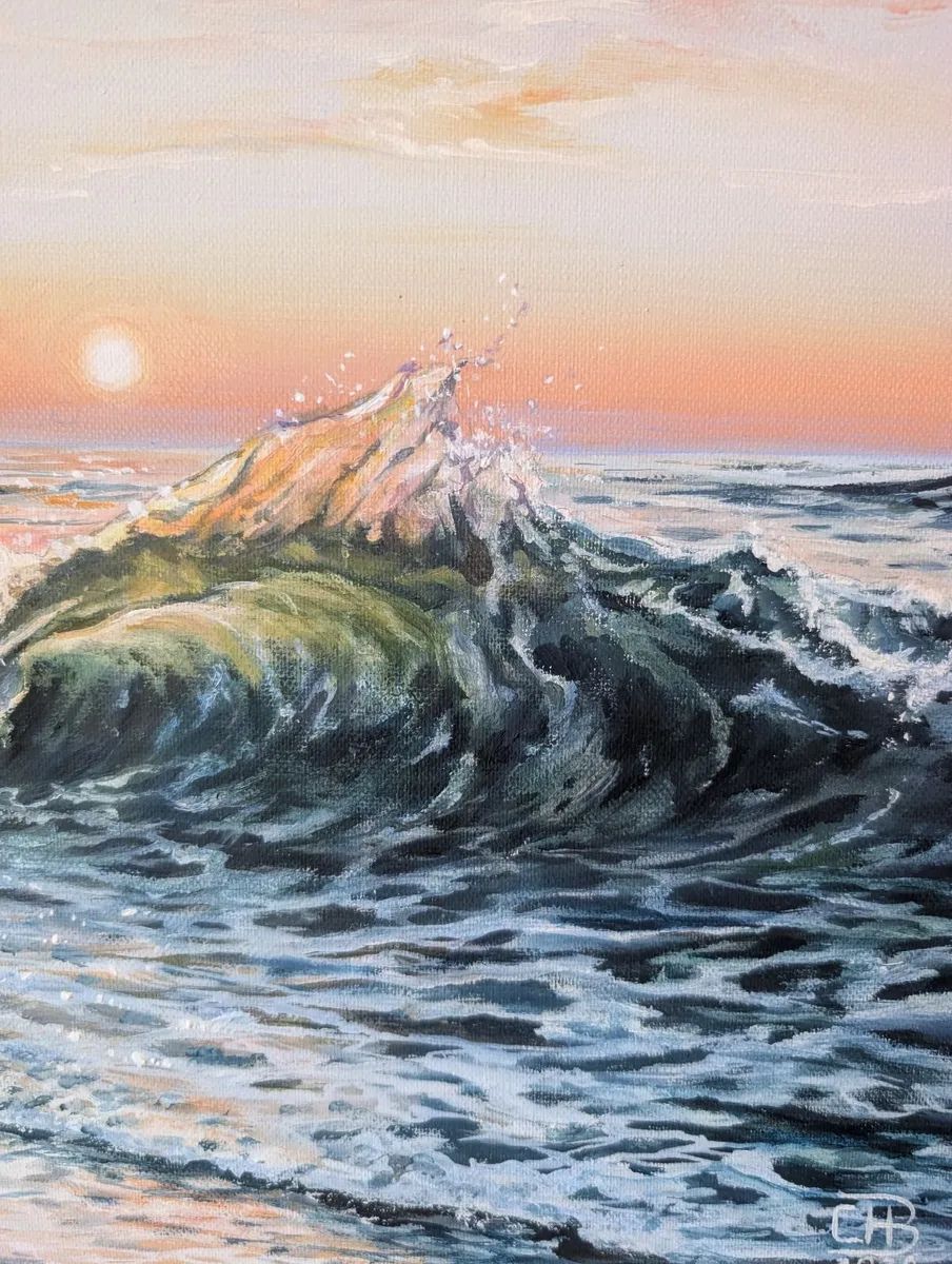 Original Handmade Acrylic Painting - Image 2