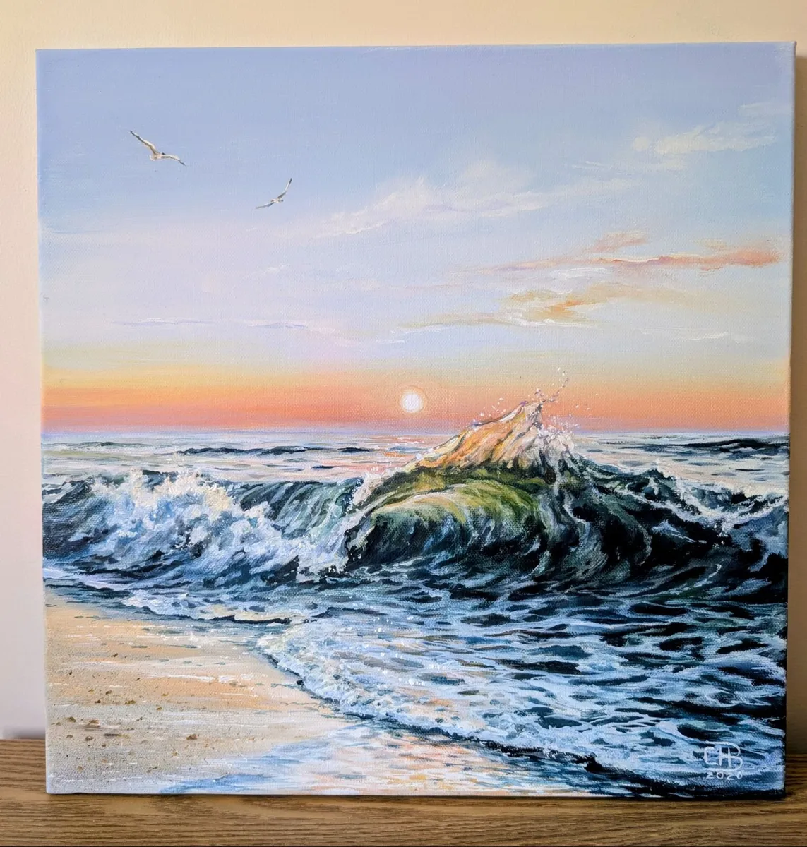 Original Handmade Acrylic Painting - Image 1