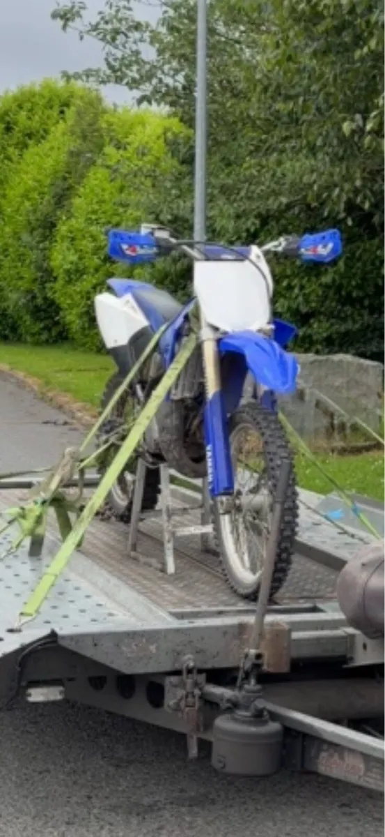 2004 rebuilt yz125 steel frame - Image 1